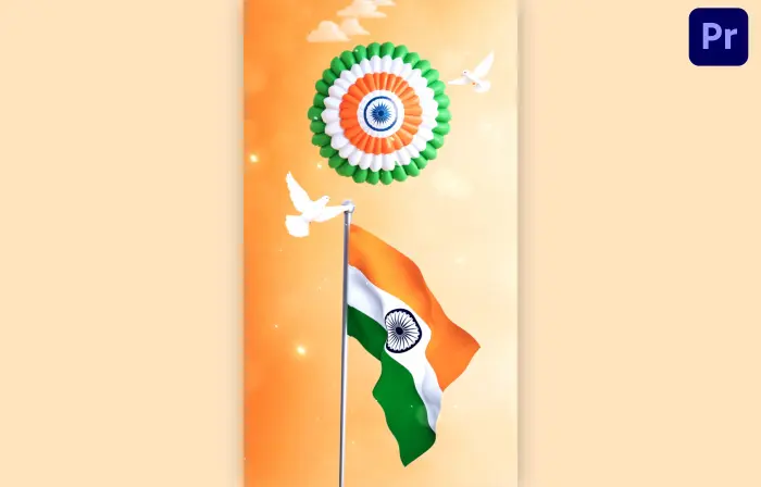 Indian Republic Day 3D Instagram Story